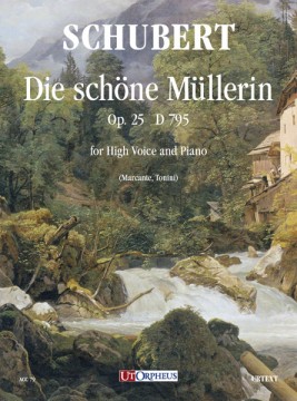 Schubert, Franz : Die schöne Müllerin op. 25 D 795 per Voce acuta e Pianoforte