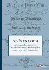 Ad Parnassum. A Journal on Eighteenth- and Nineteenth-Century Instrumental Music - Vol. 19 - No. 37 - October 2021