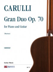 Carulli, Ferdinando : Gran Duo Op. 70 for Piano and Guitar Carulli, Ferdinando : Gran Duo Op. 70 for Piano and Guitar