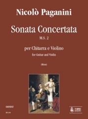 Paganini, Niccolò : Sonata Concertata M.S. 2 per Chitarra e Violino