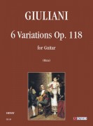 Giuliani, Mauro : 6 Variations Op. 118 for Guitar Giuliani, Mauro : 6 Variations Op. 118 for Guitar