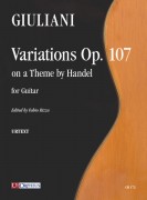 Giuliani, Mauro : Variazioni op. 107 su un tema di Händel per Chitarra