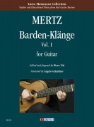 Mertz, Johann Kaspar : Barden-Klänge for Guitar - Vol. 1