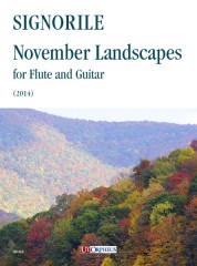 Signorile, Giorgio : November Landscapes for Flute and Guitar (2014) Signorile, Giorgio : November Landscapes for Flute and Guitar (2014)