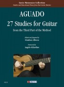 Aguado, Dionisio : 27 Studies for Guitar (from the Third Part of the Method)