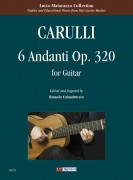 Carulli, Ferdinando : 6 Andanti Op. 320 for Guitar