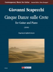 Scapecchi, Giovanni : Cinque Danze sulle Crete per Chitarra e Pianoforte (2018)