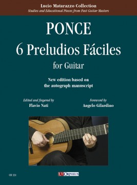 Ponce, Manuel María : 6 Preludios Fáciles for Guitar Ponce, Manuel María : 6 Preludios Fáciles for Guitar
