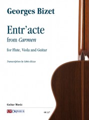 Bizet, Georges : Entr’acte from ‘Carmen’ for Flute, Viola and Guitar