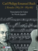 Bach, Carl Philipp Emanuel : 2 Rondò (Wq 59 - Wq 66) per Chitarra