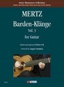 Mertz, Johann Kaspar : Barden-Klänge for Guitar - Vol. 3 Mertz, Johann Kaspar : Barden-Klänge for Guitar - Vol. 3