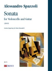 Spazzoli, Alessandro : Sonata for Violoncello and Guitar (2019)