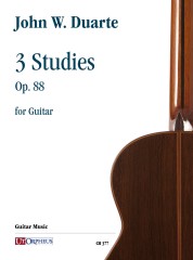 Duarte, John W. : 3 Studies Op. 88 for Guitar