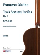 Molino, Francesco : Trois Sonates Faciles Op. 1 for Guitar