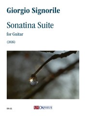 Signorile, Giorgio : Sonatina Suite for Guitar (2026) Signorile, Giorgio : Sonatina Suite for Guitar (2026)