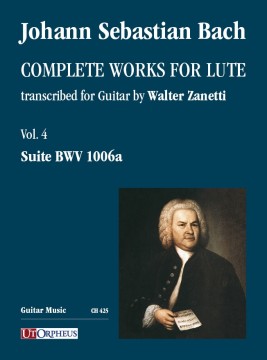 Bach, Johann Sebastian : Suite BWV 1006a for Guitar