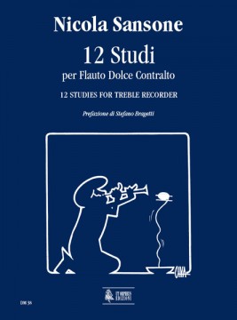 Sansone, Nicola : 12 Studies for Treble Recorder