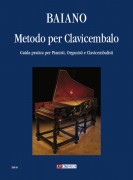 Baiano, Enrico : Metodo per Clavicembalo. Guida pratica per Pianisti, Organisti e Clavicembalisti