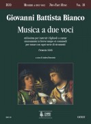 Bianco, Giovanni Battista : Musica a due voci (Venezia 1610)