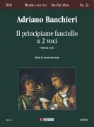 Banchieri, Adriano : Il principiante fanciullo a due voci (Venezia 1625)