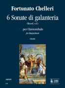 Chelleri, Fortunato : 6 Sonate di galanteria (Kassel s.d.) for Harpsichord Chelleri, Fortunato : 6 Sonate di galanteria (Kassel s.d.) for Harpsichord
