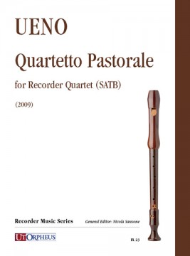 Ueno, Koji : Quartetto Pastorale for Recorder Quartet (SATB) (2009)
