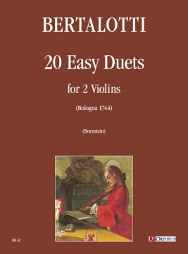 Bertalotti, Angelo : 20 Easy Duets (Bologna 1744) for 2 Violins