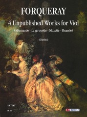 Forqueray, Antoine : 4 Composizioni inedite per Viola da Gamba