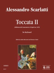 Scarlatti, Alessandro : Toccata II (Biblioteca del Conservatorio di Napoli ms. 9478) per Organo o Clavicembalo