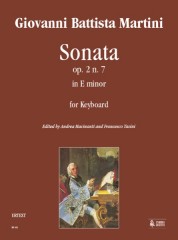 Martini, Giovanni Battista : Sonata Op. 2 N. 7 in Mi minore per Organo o Clavicembalo