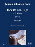Bach, Johann Sebastian : Toccata e Fuga in Re minore BWV 565 per Arpa