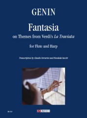 Genin, Paul Agricole : Fantasia on Themes from Verdi’s “La Traviata” for Flute and Harp