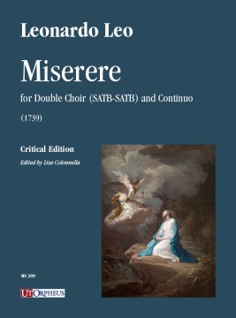 Leo, Leonardo : Miserere (1739) for Double Choir (SATB-SATB) and Continuo