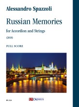 Spazzoli, Alessandro : Russian Memories for Accordion and Strings (2018) [Score]