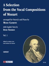 A Selection from the Vocal Compositions of Mozart arranged for Voice(s) and Piano by Muzio Clementi - Vol. 1