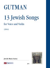 Gutman, Delilah : 13 Jewish Songs for Voice and Violin (2014)