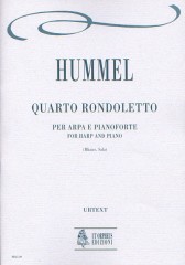 Hummel, Johann Nepomuk : Rondoletto No. 4 for Harp and Piano