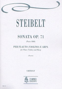 Steibelt, Daniel : Sonata Op. 71 per Flauto (Violino) e Arpa