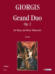 Giorgis, Giuseppe : Grand Duo Op. 2 for Harp and Horn (Bassoon)