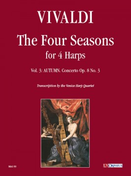Vivaldi, Antonio : The Four Seasons for 4 Harps - Vol. 3: Autumn - Concerto Op. 8 No. 3