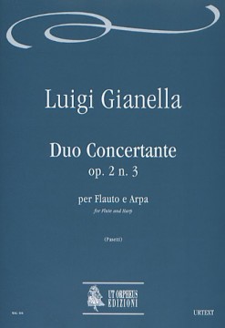 Gianella, Luigi : Duo Concertante Op. 2 N. 3 per Flauto e Arpa