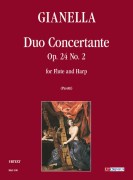 Gianella, Luigi : Duo Concertante Op. 24 N. 2 per Flauto e Arpa
