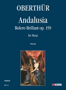 Oberthür, Karl : Andalusia. Bolero Brillant Op. 159 for Harp