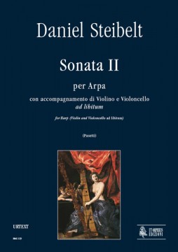 Steibelt, Daniel : Sonata II for Harp with Violin and Violoncello ad libitum