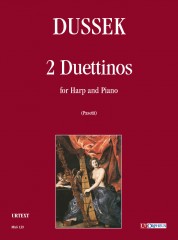 Dussek, Jan Ladislav : 2 Duettinos for Harp and Piano