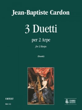 Cardon, Jean-Baptiste : 3 Duos for 2 Harps