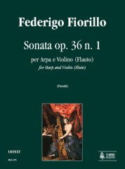 Fiorillo, Federigo : Sonata Op. 36 No. 1 for Harp and Violin (Flute)