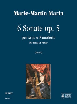 Marin, Marie-Martin : 6 Sonate Op. 5 per Arpa o Pianoforte