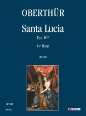 Oberthür, Karl : Santa Lucia Op. 167 for Harp