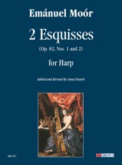 Moór, Emánuel : 2 Esquisses (Op. 82, Nos. 1 and 2) for Harp